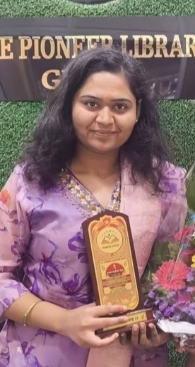 Prajakta Bade achievement image